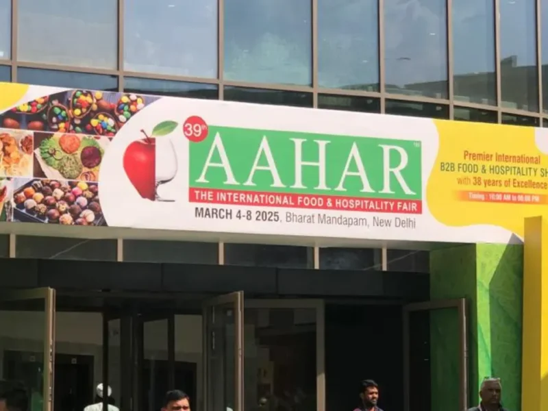 Aahar Expo 2025 in Delhi