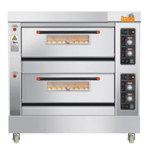 electric deck oven double deck