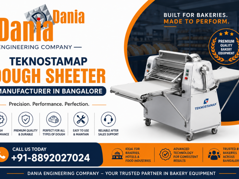 Best Teknostamap Dough Sheeter Manufacturer in Bangalore